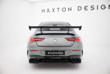 Maxton Design Carbon Spoiler With Internal Brackets Uprights Mercedes-Benz Cla Coupe C118 by Maxton Design CF-ME-CLA-118-WING5-INT-245-P