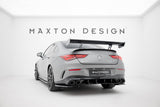 Maxton Design Carbon Spoiler With Internal Brackets Uprights Mercedes-Benz Cla Coupe C118 by Maxton Design CF-ME-CLA-118-WING5-INT-245-P