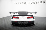Carbon Spoiler With Upper Swan Mounting Chevrolet Corvette Stingray / Grand Sport C7 by CHEVROLET CF-CH-CO-C7-WING4-UPP-245-P