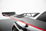 Carbon Spoiler With Upper Swan Mounting + LED Chevrolet Corvette Stingray / Grand Sport C7 by CHEVROLET CF-CH-CO-C7-WING4-UPP-245-P+LED