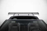 Carbon Spoiler With Upper Swan Mounting + LED Chevrolet Corvette Stingray / Grand Sport C7 by CHEVROLET CF-CH-CO-C7-WING4-UPP-245-P+LED