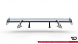 Carbon Spoiler With Upper Swan Mounting + LED Chevrolet Corvette Stingray / Grand Sport C7 by CHEVROLET CF-CH-CO-C7-WING4-UPP-245-P+LED