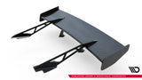 Carbon Spoiler With Upper Swan Mounting + LED Chevrolet Corvette Stingray / Grand Sport C7 by CHEVROLET CF-CH-CO-C7-WING4-UPP-245-P+LED