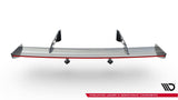 Carbon Spoiler With Upper Swan Mounting + LED Chevrolet Corvette Stingray / Grand Sport C7 by CHEVROLET CF-CH-CO-C7-WING4-UPP-245-P+LED