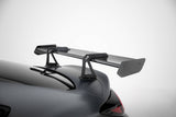 Carbon Spoiler With Upper Swan Mounting + LED Toyota GR86 by TOYOTA CF-TO-GR86-1-WING5-UPP-245-P+LED