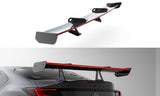 Carbon Spoiler With Upper Swan Mounting + LED Toyota GR86 by TOYOTA CF-TO-GR86-1-WING5-UPP-245-P+LED