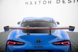 Maxton Design Carbon Spoiler With Upper Swan Mounting + Led Toyota Supra Mk5 by Maxton Design CF-TO-SU-5-WING5-UPP-245-P+LED