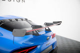 Maxton Design Carbon Spoiler With Upper Swan Mounting + Led Toyota Supra Mk5 by Maxton Design CF-TO-SU-5-WING5-UPP-245-P+LED
