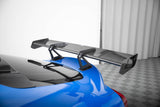 Maxton Design Carbon Spoiler With Upper Swan Mounting + Led Toyota Supra Mk5 by Maxton Design CF-TO-SU-5-WING5-UPP-245-P+LED