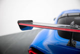 Maxton Design Carbon Spoiler With Upper Swan Mounting + Led Toyota Supra Mk5 by Maxton Design CF-TO-SU-5-WING5-UPP-245-P+LED