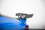 Maxton Design Carbon Spoiler With Upper Swan Mounting + Led Toyota Supra Mk5 by Maxton Design CF-TO-SU-5-WING5-UPP-245-P+LED
