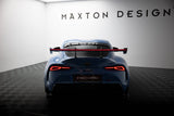 Maxton Design Carbon Spoiler With Upper Swan Mounting + Led Toyota Supra Mk5 by Maxton Design CF-TO-SU-5-WING5-UPP-245-P+LED