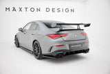 Maxton Design Carbon Spoiler With Upper Swan Mounting Mercedes-Benz Cla Coupe C118 by Maxton Design CF-ME-CLA-118-WING5-UPP-245-P