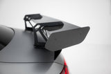 Maxton Design Carbon Spoiler With Upper Swan Mounting Mercedes-Benz Cla Coupe C118 by Maxton Design CF-ME-CLA-118-WING5-UPP-245-P