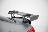 Maxton Design Carbon Spoiler With Upper Swan Mounting Mercedes-Benz Cla Coupe C118 by Maxton Design CF-ME-CLA-118-WING5-UPP-245-P