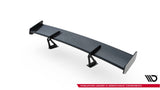 Maxton Design Carbon Spoiler With Upper Swan Mounting Mercedes-Benz Cla Coupe C118 by Maxton Design CF-ME-CLA-118-WING5-UPP-245-P