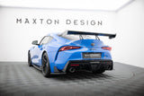 Maxton Design Carbon Spoiler With Upper Swan Mounting Toyota Supra Mk5 by Maxton Design CF-TO-SU-5-WING5-UPP-245-P