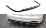 Maxton Design Central Rear Splitter Audi A6 C8 by Maxton Design AU-A6-C8-RD1G