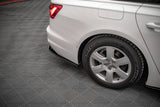 Maxton Design Central Rear Splitter Audi A6 C8 by Maxton Design AU-A6-C8-RD1G