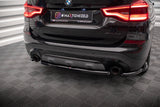Maxton Design Central Rear Splitter BMW X3 G01 by Maxton Design BM-X3-01-RD1G