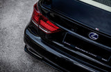 CENTRAL REAR SPLITTER LEXUS LS MK4 FACELIFT by LEXUS LE-LS-4F-RD1G