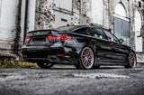 CENTRAL REAR SPLITTER LEXUS LS MK4 FACELIFT by LEXUS LE-LS-4F-RD1G