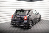 Maxton Design Central Rear Splitter MINI Cooper S F56 Facelift by Maxton Design MC-S-3F-56-JCW-RD1G