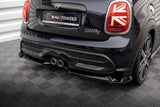Maxton Design Central Rear Splitter MINI Cooper S F56 Facelift by Maxton Design MC-S-3F-56-JCW-RD1G