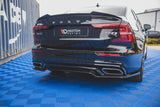 Maxton Design Central Rear Splitter Volvo S60 R-Design Mk3 by Maxton Design VO-S60-3-RDESIGN-RD1G