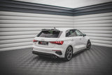 Maxton Design Central Rear Splitter Audi S3 8Y by Maxton Design AU-A3-8Y-SLINE-RD3G