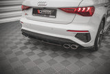 Maxton Design Central Rear Splitter Audi S3 8Y by Maxton Design AU-A3-8Y-SLINE-RD3G