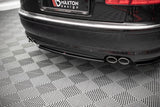 Maxton Design Central Rear Splitter Audi S8 D3 by Maxton Design AU-S8-D3F-RD1G