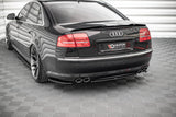 Maxton Design Central Rear Splitter Audi S8 D3 by Maxton Design AU-S8-D3F-RD1G