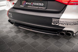 Maxton Design Central Rear Splitter Audi S8 D4 by Maxton Design AU-A8-D4-SLINE-RD1G