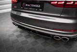 Maxton Design Central Rear Splitter Audi S8 D5 by Maxton Design AU-S8-D5-RD1G