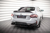 Maxton Design Central Rear Splitter BMW 2 Coupe M240I G42 by Maxton Design BM-2-42-M-RD1G