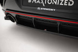 Central Rear Splitter for Hyundai Veloster N Mk2 by HYUNDAI HY-VE-2-N-RD1G