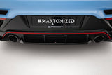 Central Rear Splitter for Hyundai Veloster N Mk2 by HYUNDAI HY-VE-2-N-RD1G