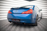 CENTRAL REAR SPLITTER FOR INFINITI G37 COUPE by INFINITI IN-G37S-C-RD1G