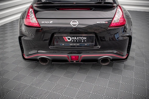 Maxton Design Central Rear Splitter - Nissan 370Z Nismo Facelift | NI ...