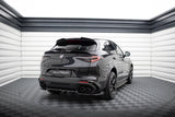 Maxton Design Central Rear Splitter (With Vertical Bars) Alfa Romeo Stelvio Quadrifoglio Mk1 by Maxton Design AL-ST-1-QV-RD1G+RD2G