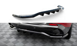 Maxton Design Central Rear Splitter (With Vertical Bars) Alfa Romeo Tonale Mk1 by Maxton Design AL-TO-1-RD1G+RD2G