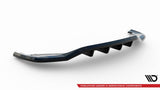Maxton Design Central Rear Splitter (With Vertical Bars) Alfa Romeo Tonale Mk1 by Maxton Design AL-TO-1-RD1G+RD2G