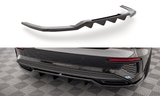 Maxton Design Central Rear Splitter (With Vertical Bars) Audi A3 S-Line Sedan 8Y by Maxton Design AU-A3-8Y-SLINE-S-RD1G+RD2G