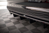 Maxton Design Central Rear Splitter (With Vertical Bars) Audi A3 S-Line Sedan 8Y by Maxton Design AU-A3-8Y-SLINE-S-RD1G+RD2G