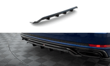 Maxton Design Central Rear Splitter (With Vertical Bars) Audi A4 S-Line (Us My2019) by Maxton Design AU-A4-B9-COMP-RD1G+RD2G