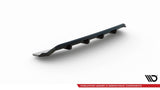 Maxton Design Central Rear Splitter (With Vertical Bars) Audi A4 S-Line (Us My2019) by Maxton Design AU-A4-B9-COMP-RD1G+RD2G