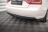 Maxton Design Central Rear Splitter (With Vertical Bars) Audi A5 Coupe 8T Facelift by Maxton Design AU-A5-1F-RD1G+RSD1G