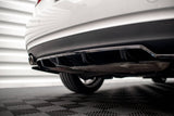 Maxton Design Central Rear Splitter (With Vertical Bars) Audi A5 Coupe 8T Facelift by Maxton Design AU-A5-1F-RD1G+RSD1G
