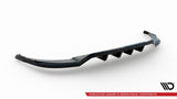 Maxton Design Central Rear Splitter (With Vertical Bars) Audi Q8 S-Line Mk1 by Maxton Design AU-Q8-1-SLINE-RD1G+RD2G